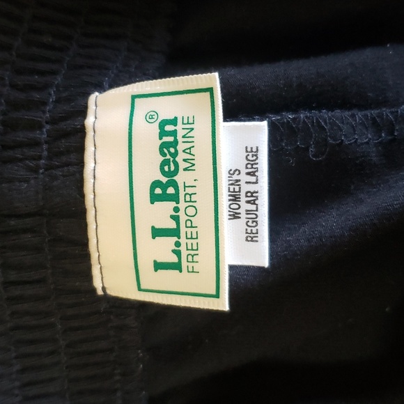 L.L.Bean Womens Pull On Cuffed Pants - Picture 6 of 7